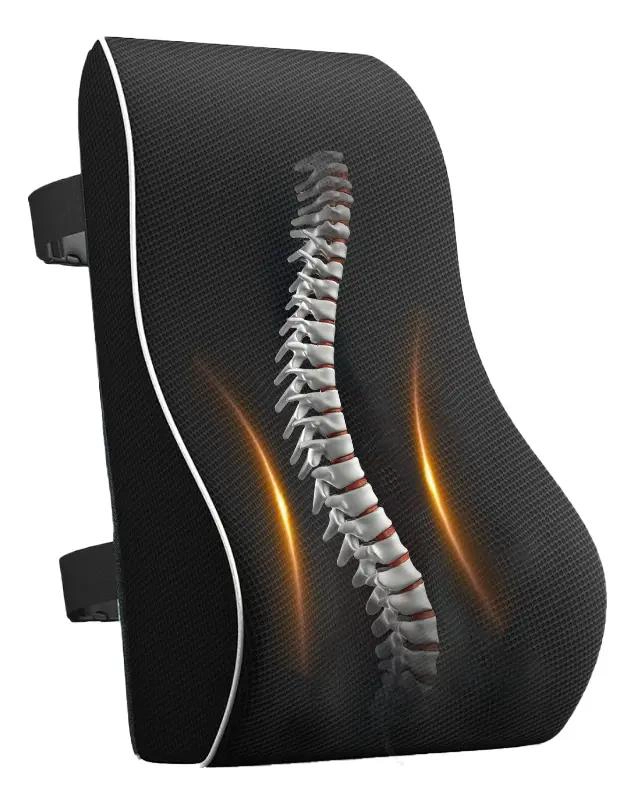 COJIN ORTOPE DICO LUMBAR DE ESPUMA VISCOELASTICA PARA SILLAS - 1