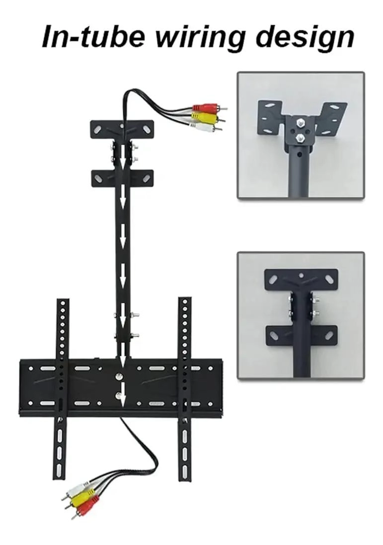 SOPORTE DE TECHO PARA TV O MONITOR DE 26 A 60 PULGADAS - 4
