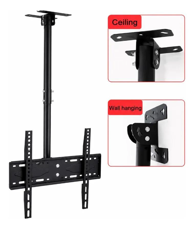 SOPORTE AJUSTABLE PARA TV DE 20 A 55 PULGADAS CON ROTACION 360° - 4