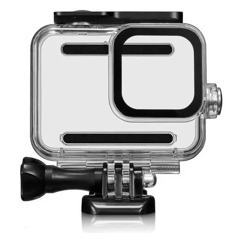 CARCASA RESISTENTE PARA CAMARA GOPRO CON LENTE DE CRISTAL - 2