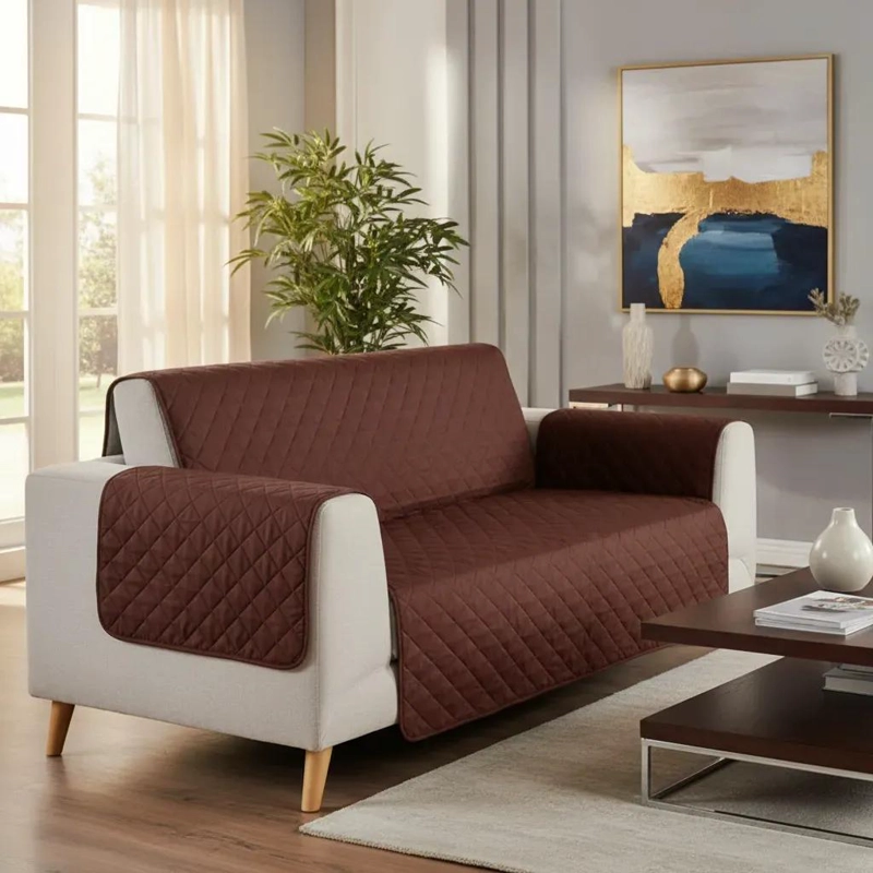CUBRE SILLON IMPERMEABLE PARA SOFA DE 3 CUERPOS - 1
