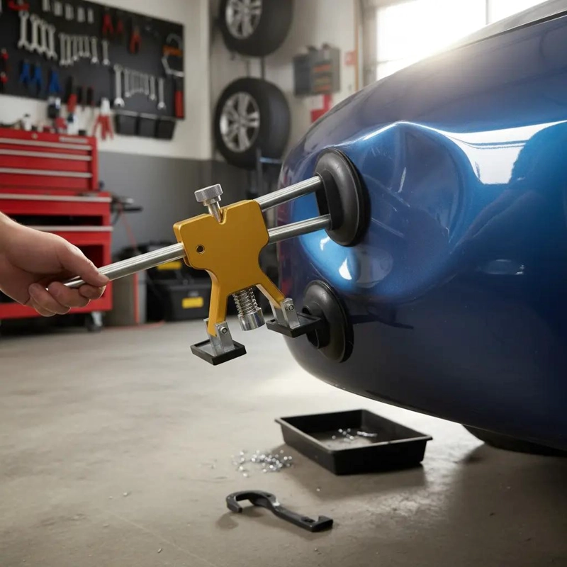 KIT DESABOLLADOR PARA REPARAR GOLPES EN VEHICULOS - 1