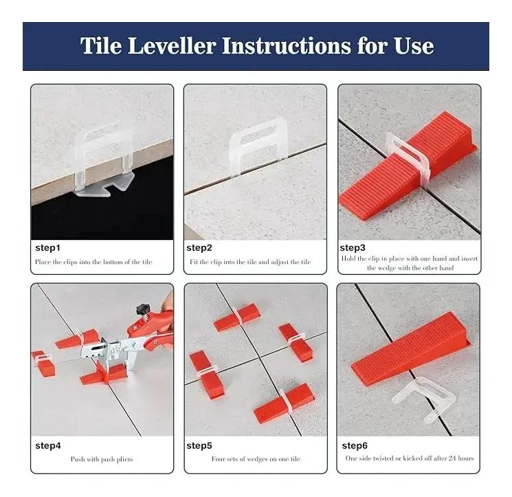 CLIPS NIVELADORES 1MM PACK 100 UNIDADES - 2