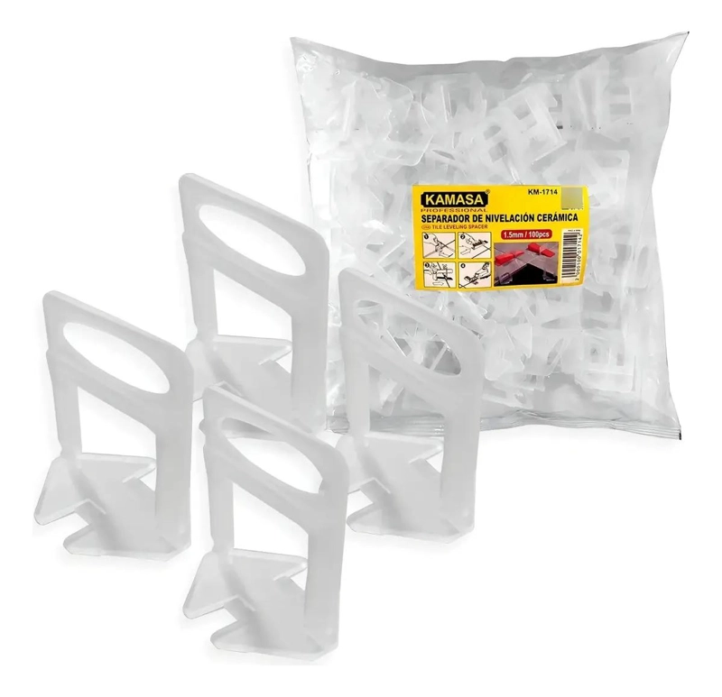 CLIPS NIVELADORES 1MM PACK 100 UNIDADES - 3