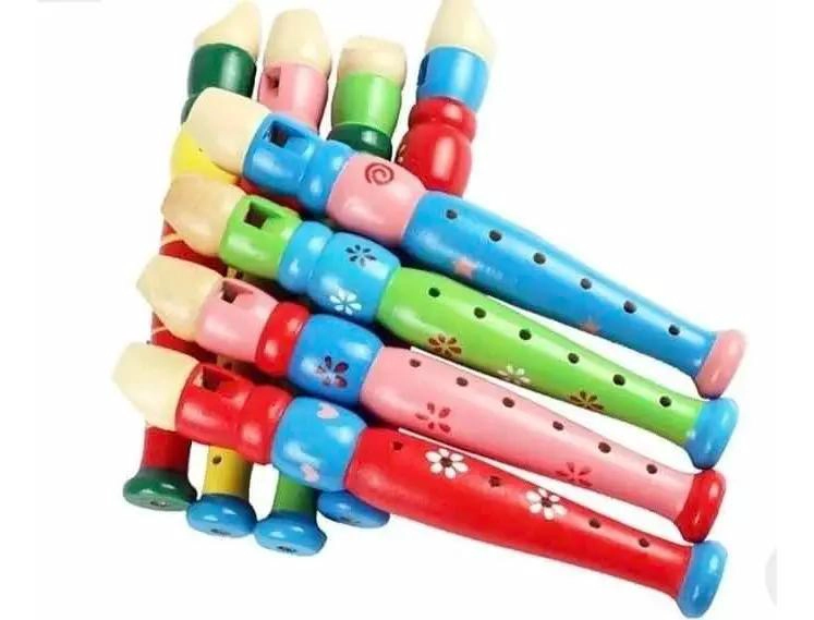 PACK DE 6 JUGUETES MUSICALES DE MADERA PARA NIÑOS - 7