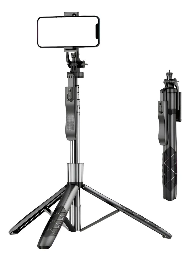 SOPORTE MULTIFUNCIONAL PARA TELE FONO CON TRIPODE Y ESTABILIZADOR - 1