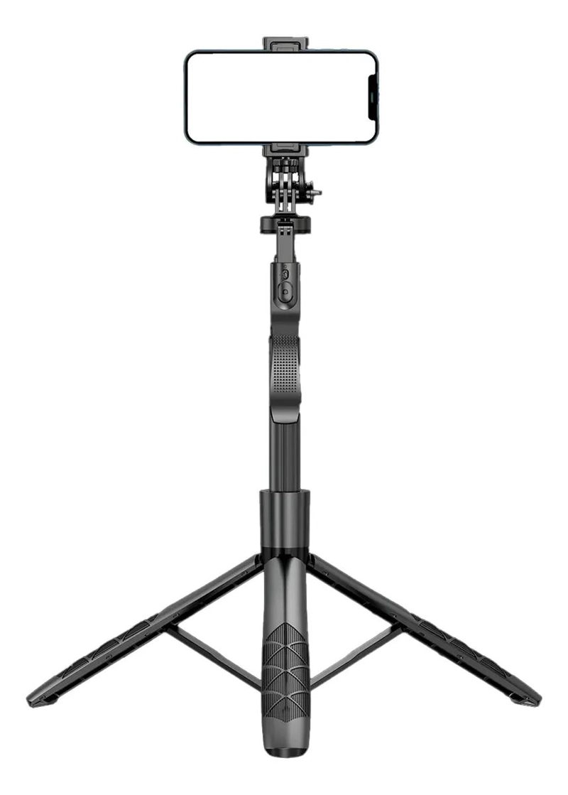 SOPORTE MULTIFUNCIONAL PARA TELE FONO CON TRIPODE Y ESTABILIZADOR - 4