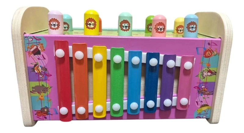 JUGUETE MUSICAL LEON MONTESSORI PARA BEBE S Y NIÑOS - 2
