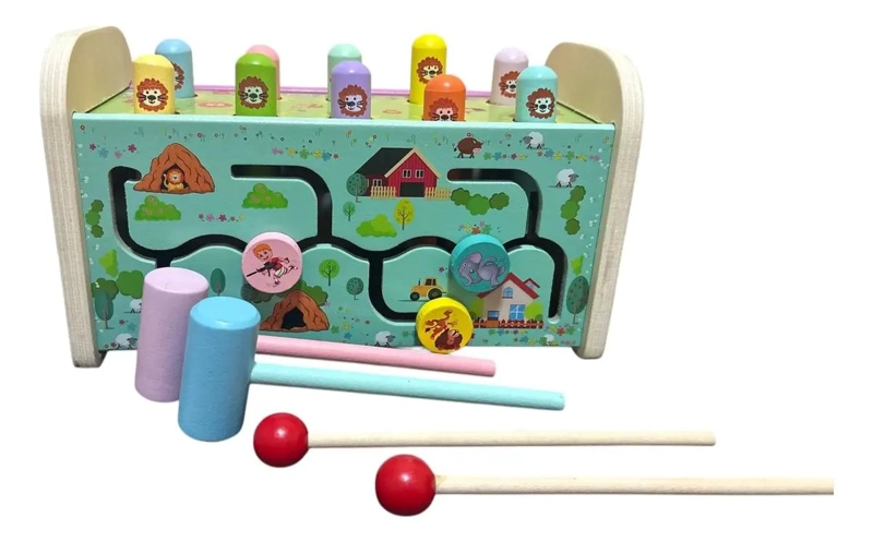 JUGUETE MUSICAL LEON MONTESSORI PARA BEBE S Y NIÑOS - 3