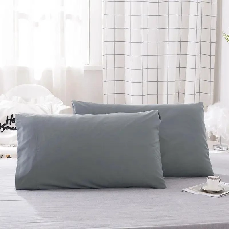 FUNDAS DE ALMOHADA MODERNAS 76X51CM PACK 2 UNIDADES GRIS - 3