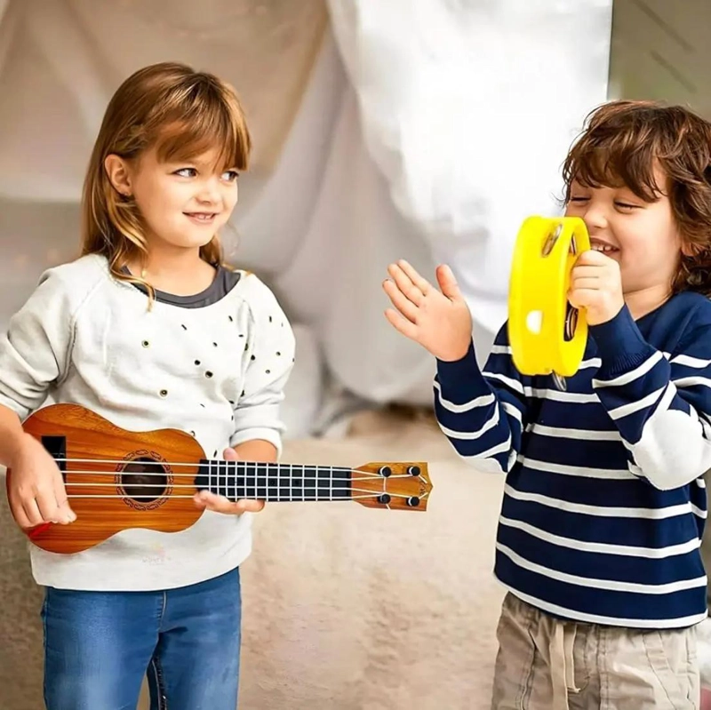 GUITARRA DIDACTICA PARA NIÑOS CON DISEÑO ATRACTIVO - 2