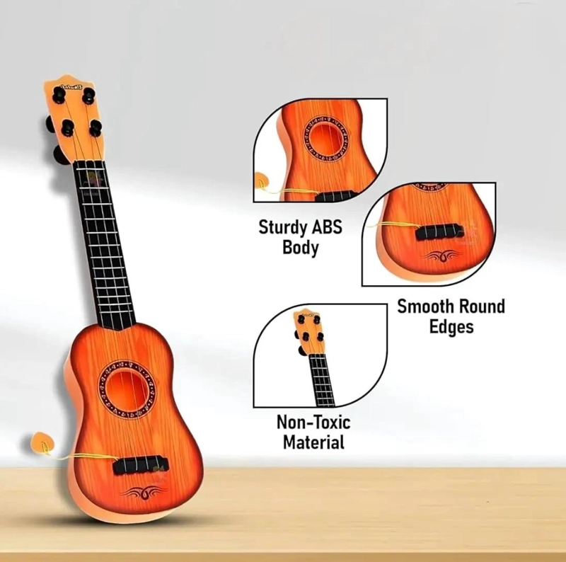 GUITARRA DIDACTICA PARA NIÑOS CON DISEÑO ATRACTIVO - 6