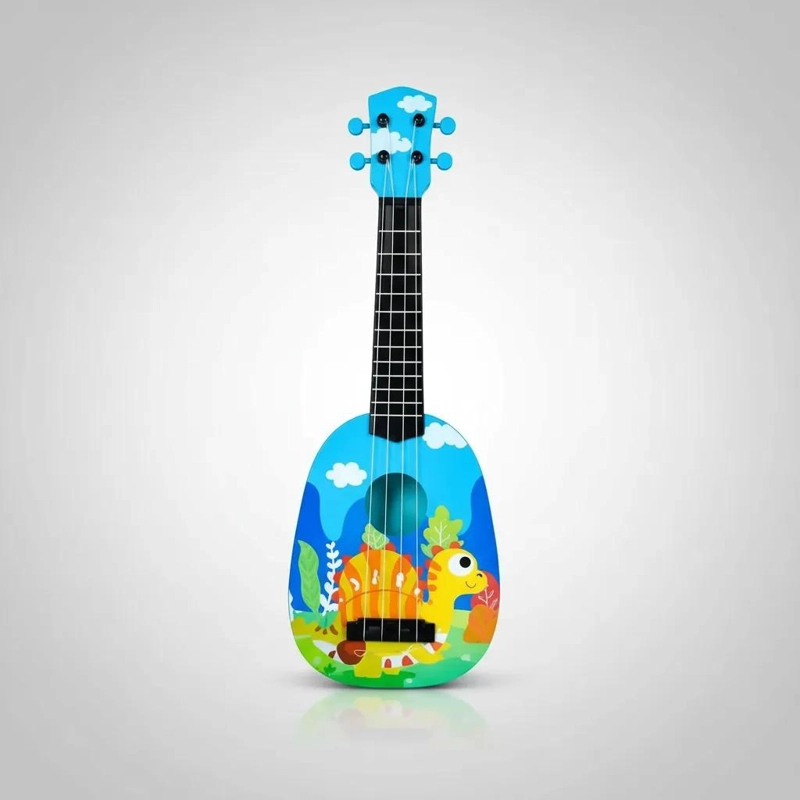 GUITARRA INFANTIL DINOSAURIO CREATIVA PARA NIÑOS - 1