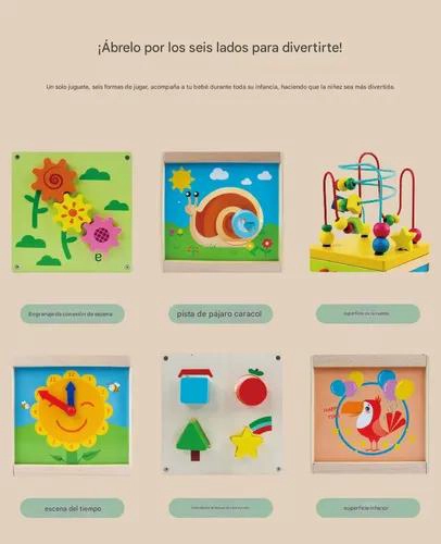 CAJA MONTESSORI MULTICOLOR 5 EN 1 PARA NIÑOS - 3