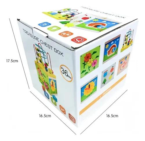 CAJA MONTESSORI MULTICOLOR 5 EN 1 PARA NIÑOS - 6