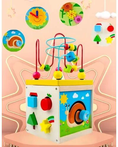CAJA MONTESSORI MULTICOLOR 5 EN 1 PARA NIÑOS - 8
