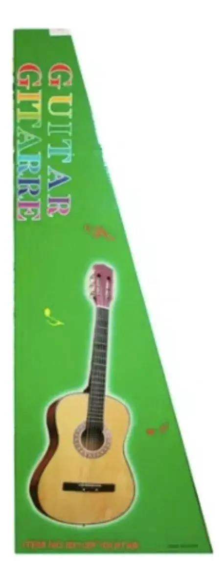 GUITARRA DE MADERA CLASICA PARA NIÑOS DE 64 CM - 3