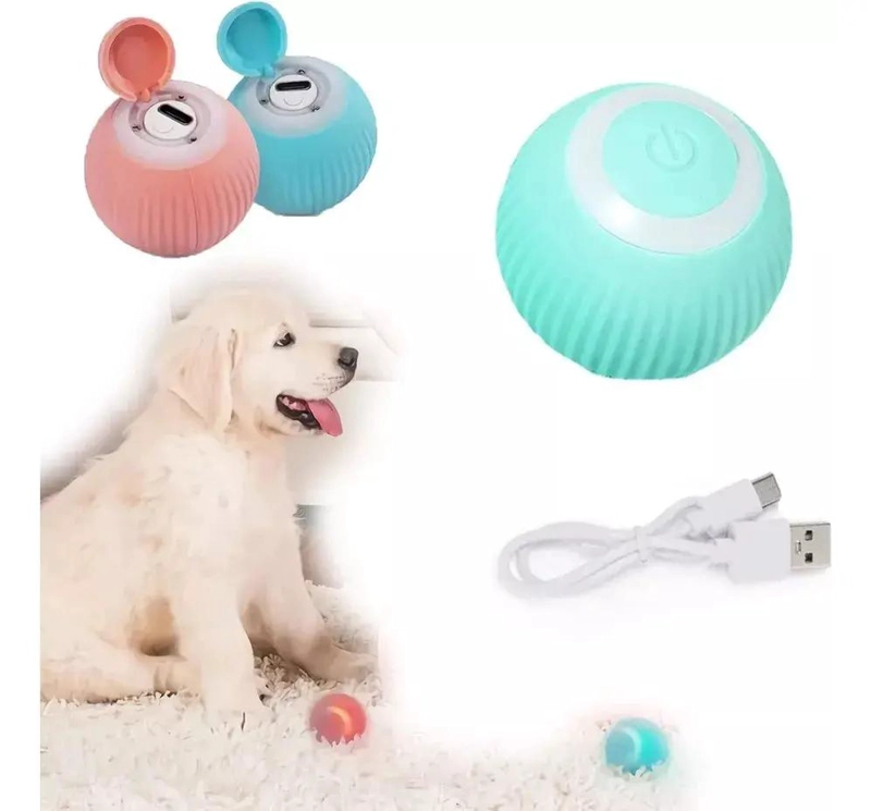 PELOTA AUTOMATICA INTERACTIVA PARA MASCOTAS - 1