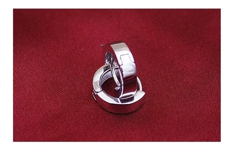 AROS DE ARGOLLA BAÑADOS EN PLATA 925 CON CAJITA DE REGALO - 3
