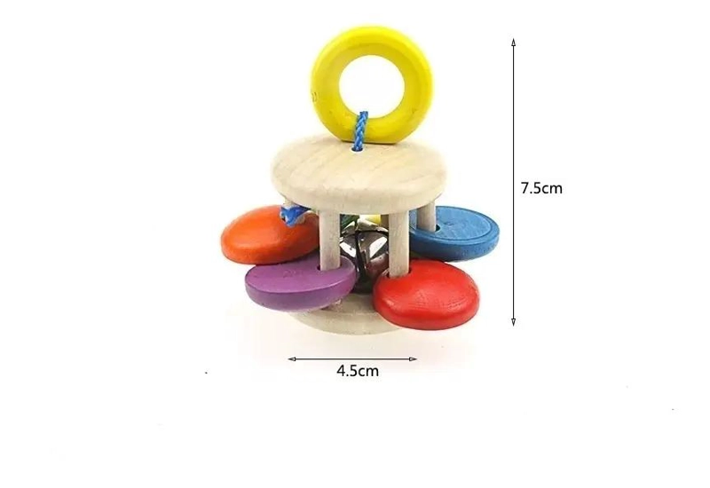 JUGUETES DIDACTICOS DE MADERA PARA BEBE S ESTIMULACION PACK 5 - 8