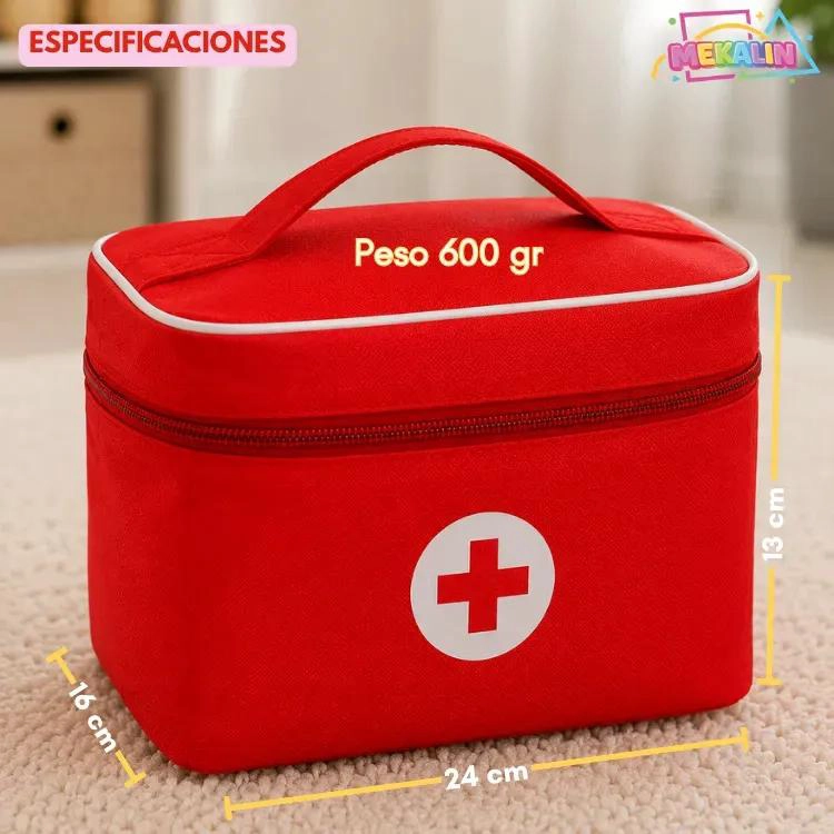 JUEGO DE ROLES ME DICO DE MADERA PARA NIÑOS CON MALETIN - 1