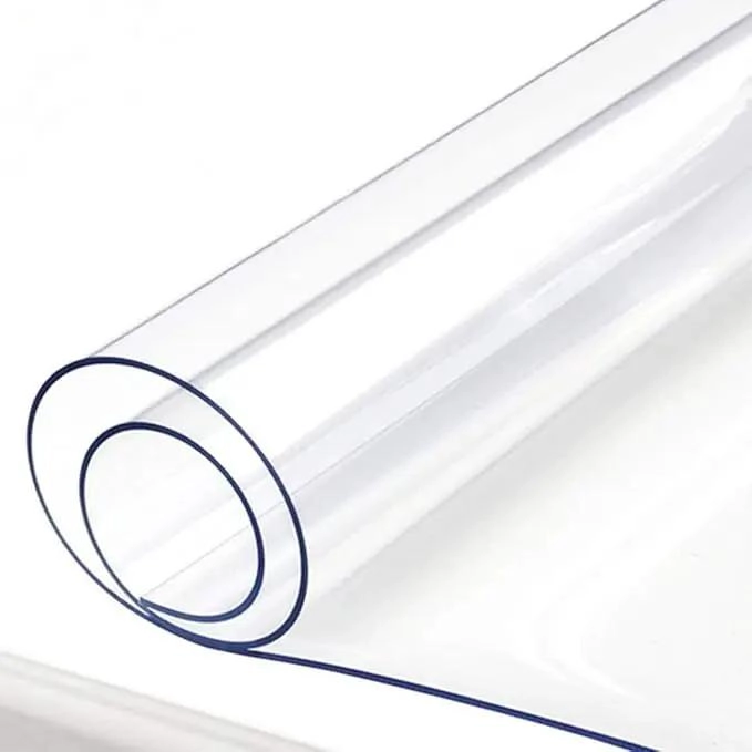 ALFOMBRILLA TRANSPARENTE FLEXIBLE DE PVC CRISTAL 1,8 X 1 M - 9