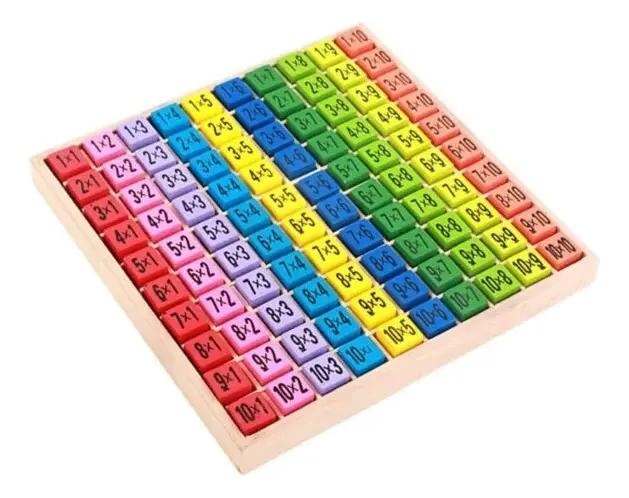 JUGUETE DIDACTICO DE MATEMATICAS PARA APRENDER MULTIPLICACION - 5