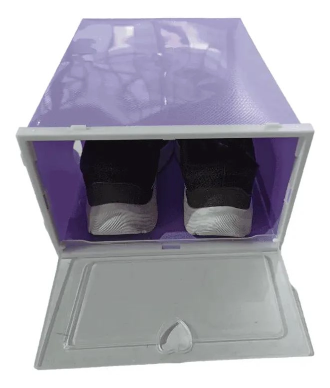 CAJA DE ALMACENAMIENTO PLEGABLE PARA CALZADO 33X22X14CM - 5