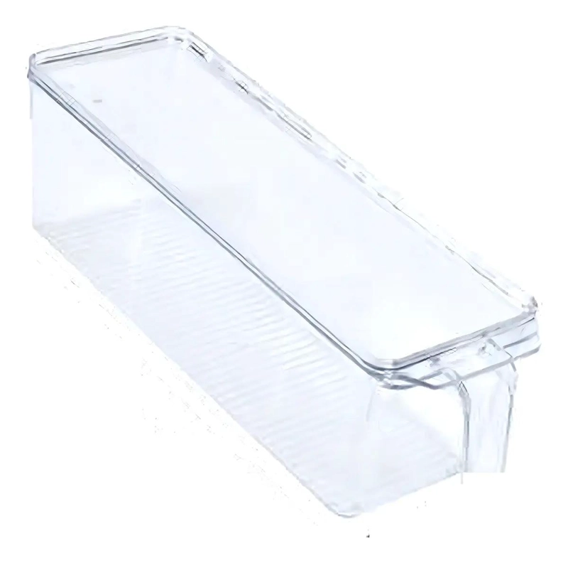 PACK DE 6 CONTENEDORES RECTANGULARES TRANSPARENTES PARA REFRIGERADOR - 2