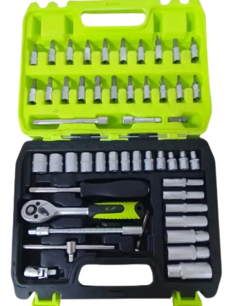 KIT DE HERRAMIENTAS COMBINADAS 53 PIEZAS - 1