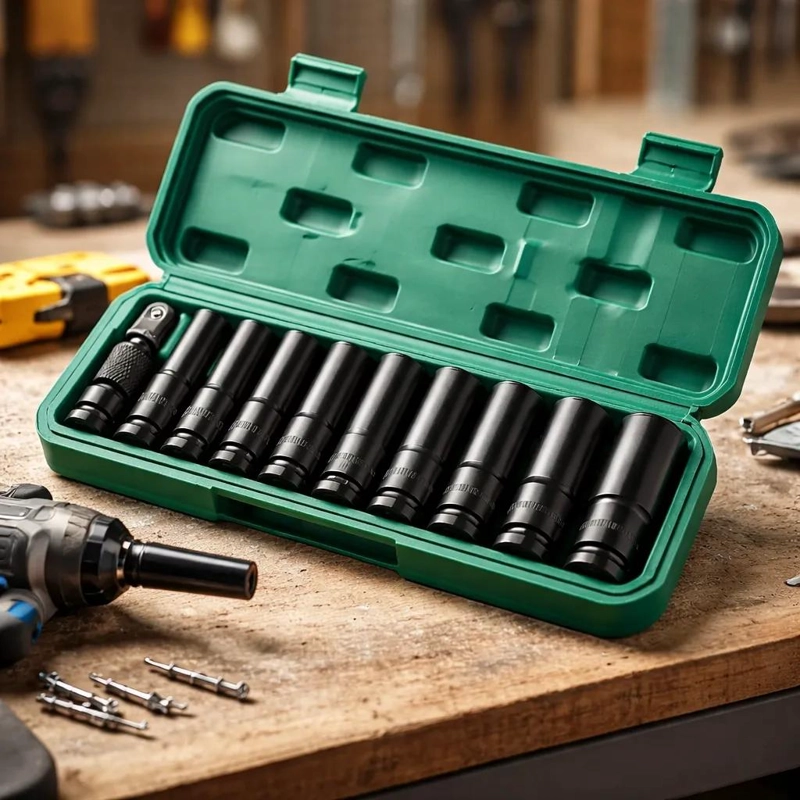 SET DE DADOS DE IMPACTO 10 PIEZAS 10 A 24 MM - 3