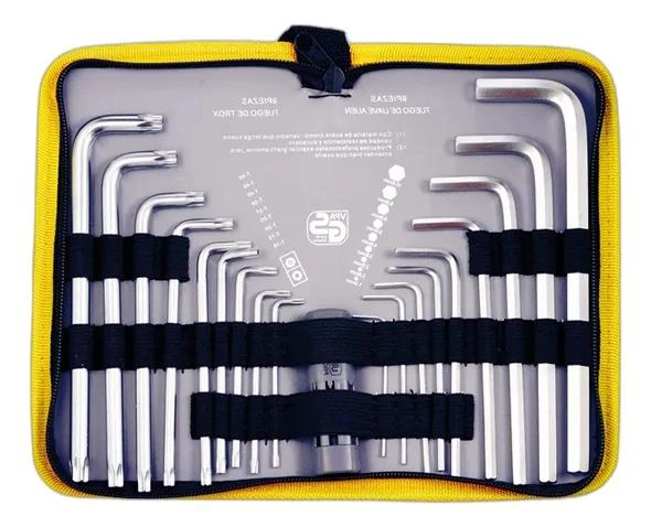 JUEGO DE LLAVES ALLEN Y TORX DE 20 PIEZAS - 4