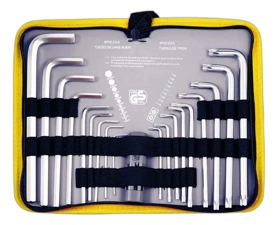JUEGO DE LLAVES ALLEN Y TORX DE 20 PIEZAS - 5