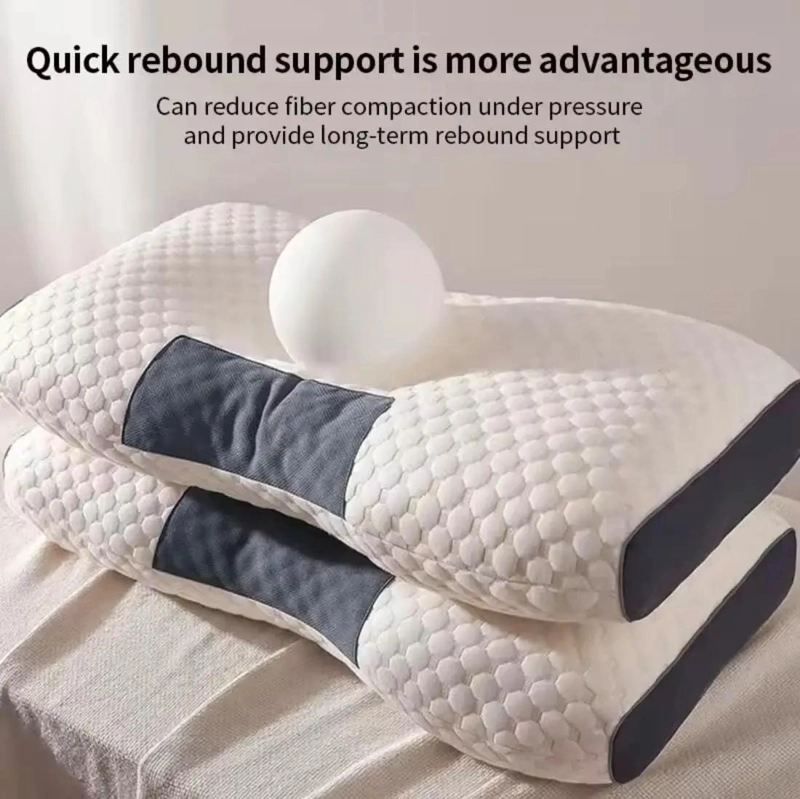 ALMOHADA ERGONOMICA PARA SOPORTE CERVICAL Y DE CUELLO - 8