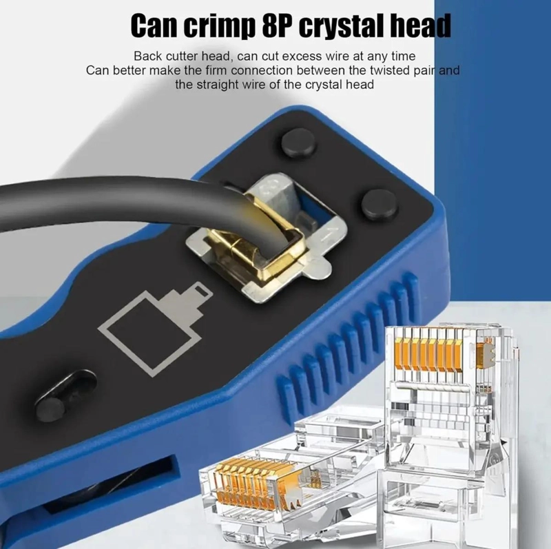 ALICATES PELACABLES RJ45 8 POLOS - 4