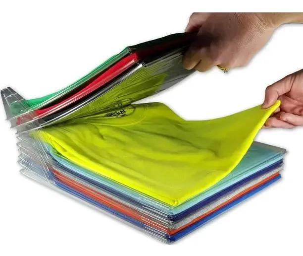 PACK DE 10 ORGANIZADORES APILABLES PARA ROPA - 1