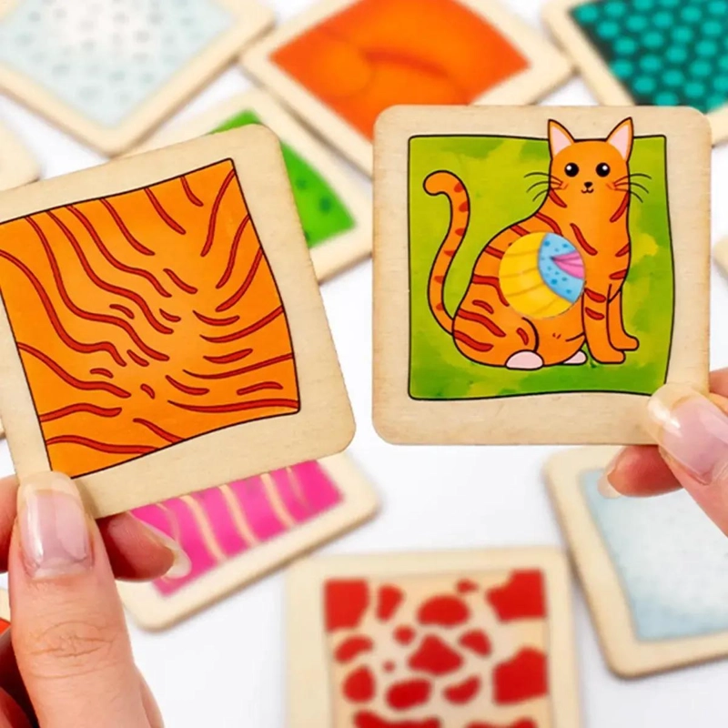 PUZZLE MEMORIA ANIMALES 48 PIEZAS PARA NIÑOS - 8