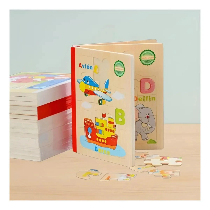 ROMPECABEZAS DIDACTICO DE MADERA PARA NIÑOS - 1