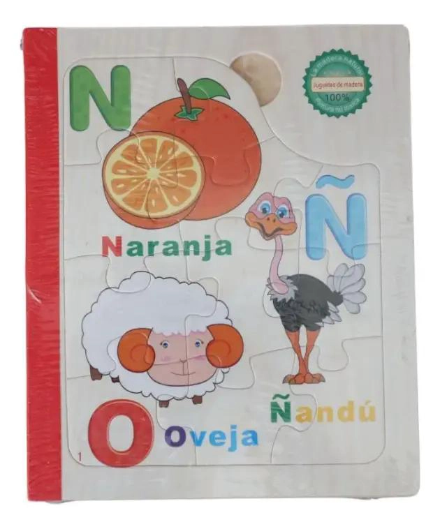 ROMPECABEZAS DIDACTICO DE MADERA PARA NIÑOS - 2