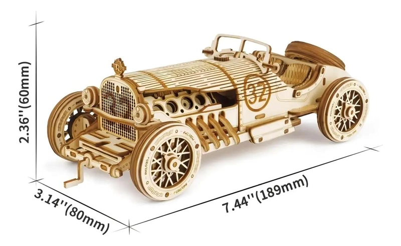 PUZZLE 3D AUTO DE GRAN PRIX PARA MODELISTAS Y ENTUSIASTAS - 4