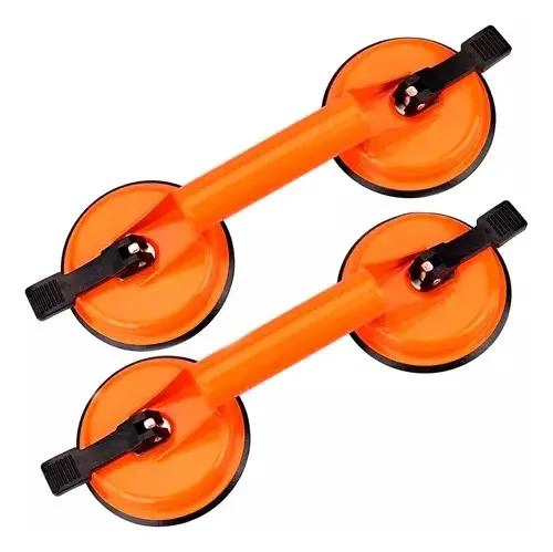 PACK X2 VENTOSAS DOBLE PARA VIDRIO 70KG - 1