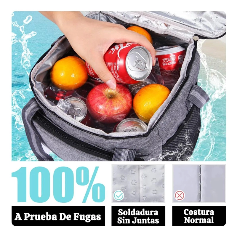 BOLSA TE RMICA PORTATIL DE 15 LITROS CON COMPARTIMENTOS - 4
