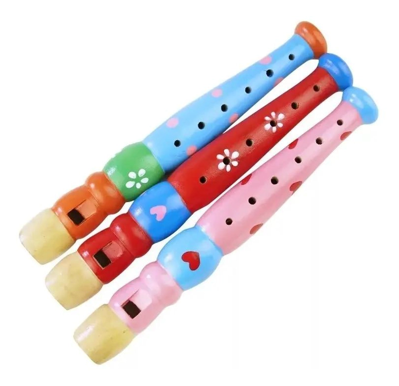 PACK DE 6 SONAJEROS DE MADERA PARA ESTIMULACION TEMPRANA - 4