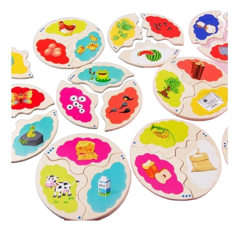 PUZZLE MONTESSORI PARA EL DESARROLLO INFANTIL Y APRENDIZAJE - 3