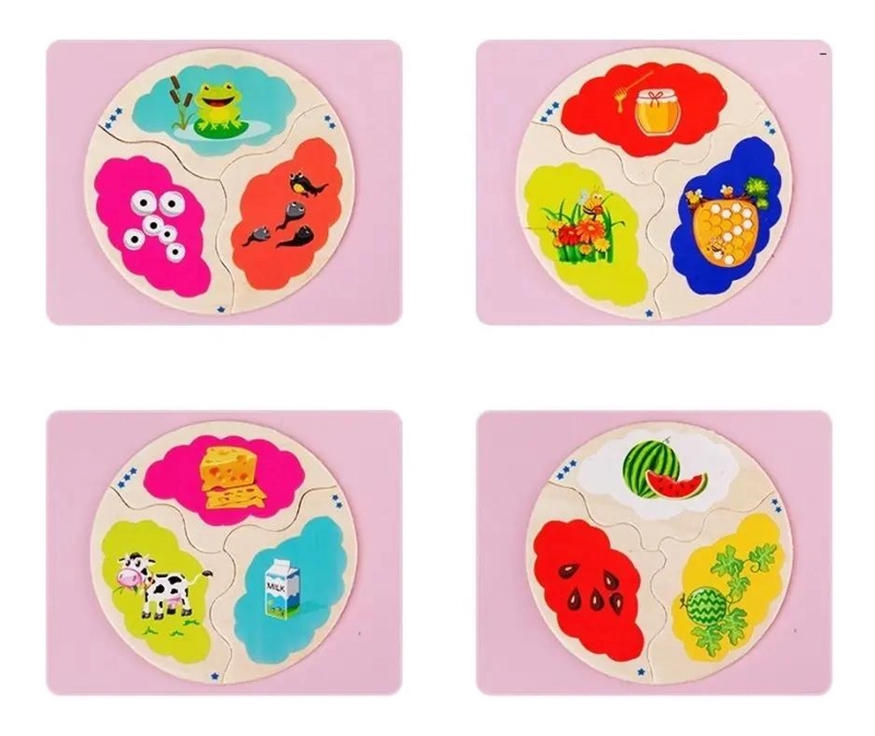 PUZZLE MONTESSORI PARA EL DESARROLLO INFANTIL Y APRENDIZAJE - 6