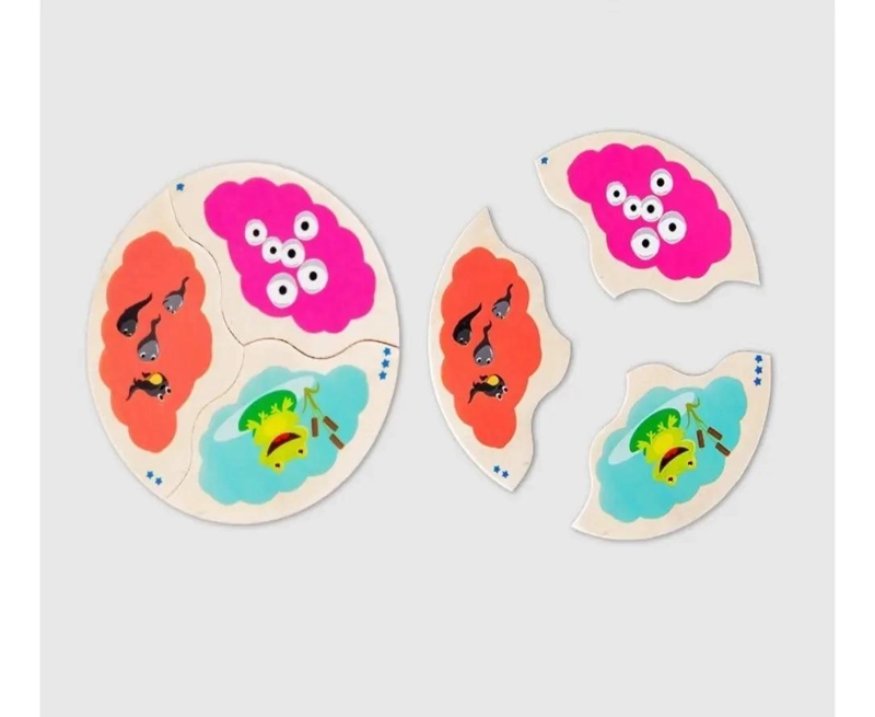 PUZZLE MONTESSORI PARA EL DESARROLLO INFANTIL Y APRENDIZAJE - 7