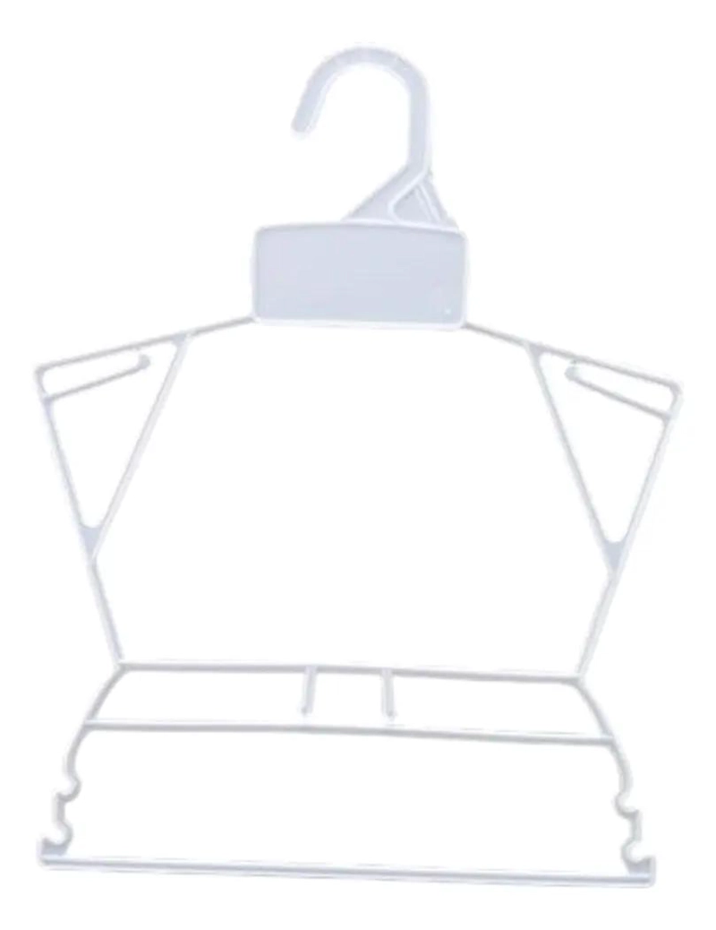 PACK DE 10 COLGADORES PARA ROPA INFANTIL 25X22CM - 1