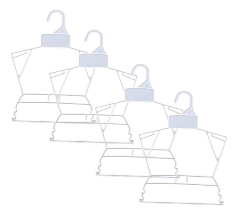 PACK DE 10 COLGADORES PARA ROPA INFANTIL 25X22CM - 2