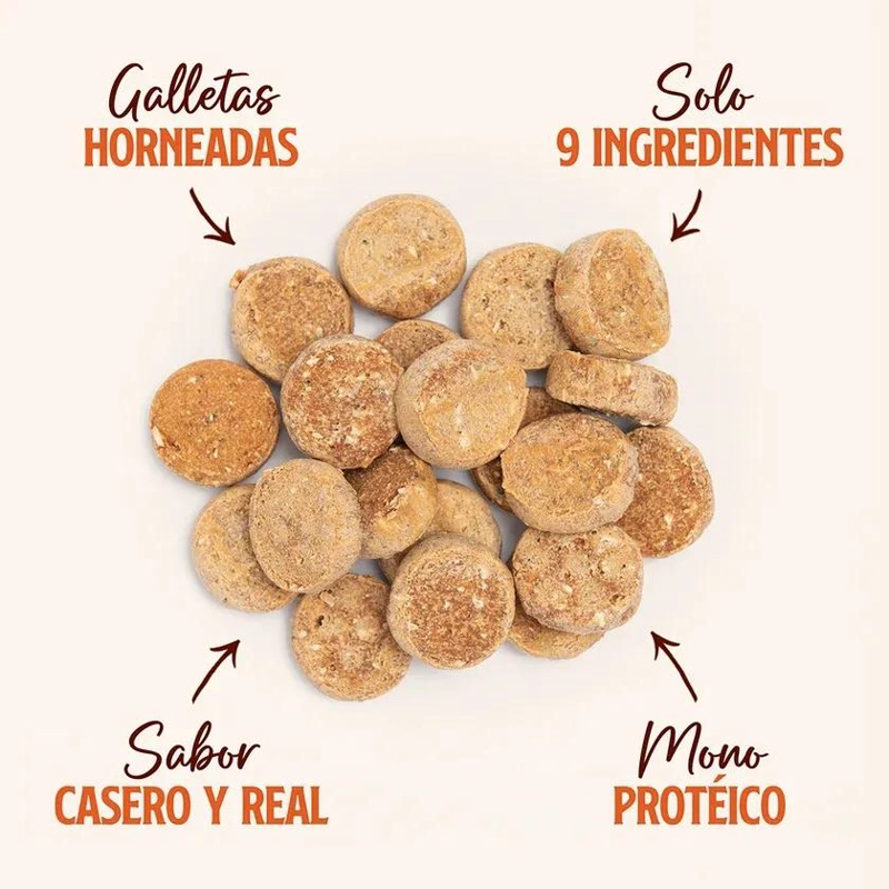 JUGUETE INTERACTIVO PARA PERRO CON SNACK NATURAL DE POLLO - 1