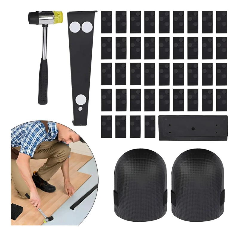 KIT INSTALACION PISO FLOTANTE PROFESIONAL COMPLETO - 1